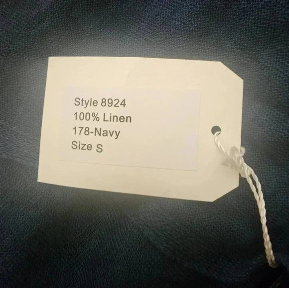 INHABIT CREW NECK SWEATER 100% LINEN - Picture 3 of 4